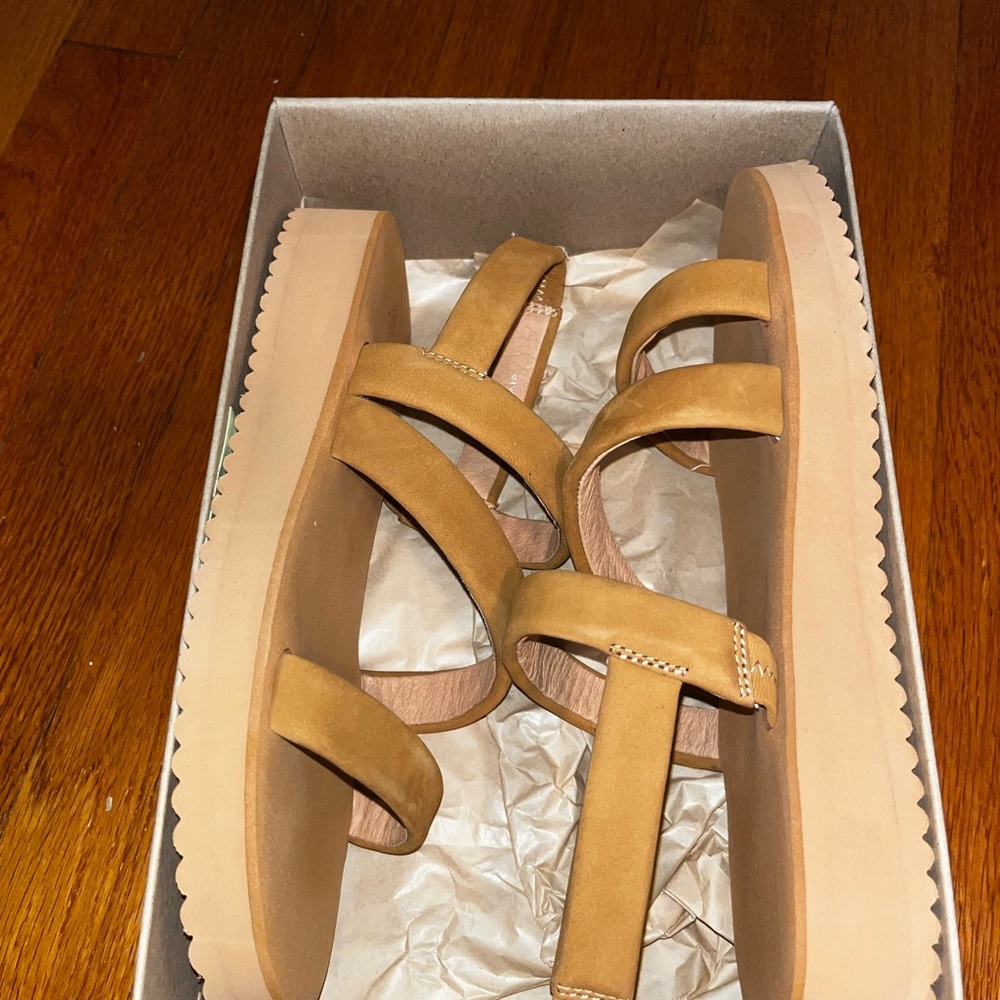 Madewell Puffy Slingback Sandals, Size 8